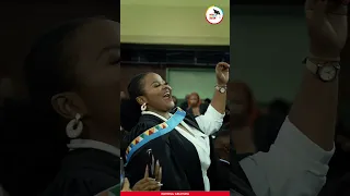 Cheers of Success: Graduates Supporting Each Other 🎓👏 #UKZNGrad2024 #InspiringGreatness
