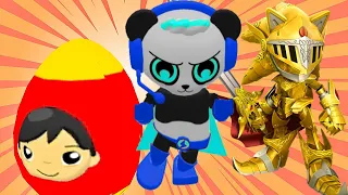 Tag with Ryan Combo Panda vs Sonic Dash Excalibur Sonic Mystery Surprise Egg All Characters Unlocked