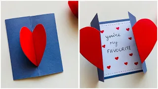 DIY Heart Card | Mother’s Day Surprise Card Idea | Cute Love Card  #heartcard