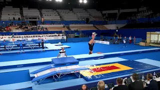 DIBB Bronwyn (NZL) W - 2019 Trampoline Worlds, Tokyo (JPN) - Qualification Double Mini R1