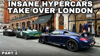 Hypercars Causing CHAOS in London | UK Car Spotting July 2023 Part 2
