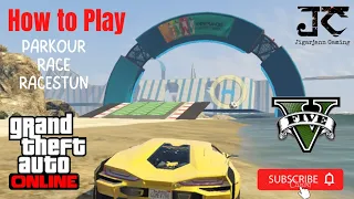 How TO PLAY GTA V ONLINE - 2023 - Parkour, Mega Ramp, Stunt Races With Friends