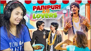 REACTING to PANIPURI LOVER 2.0 By @Ganesh_GD