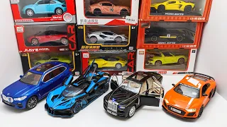 Satisfying with Unboxing Model Car: Rolls Royce Phantom, Bugatti Bolide, BMW X5, Audi R8 V10 Plus