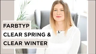 Farbtyp Clear Spring & Clear Winter bestimmen - Beispiele + beste Farben | Das weiße Reh