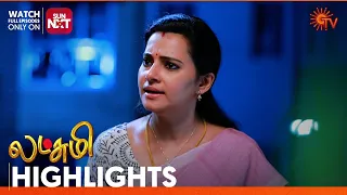 Lakshmi - Highlights | 24 May 2024 | New Tamil Serial | Sun TV