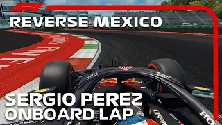 Driving the F1 Mexico Circuit BACKWARDS