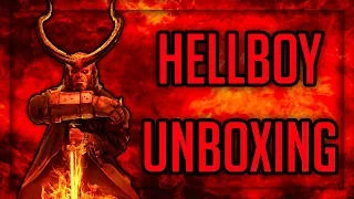 Hellboy (2019) 4K UHD, Blu-Ray Zavvi Exclusive Steelbook Unboxing