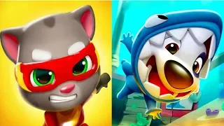 ГОВОРЯЩИЙ ТОМ ПОГОНЯ ГЕРОЕВ  Talking Tom Hero Dash против БЕГ ЗА ЗОЛОТОМ ОБНОВЛЕНИЕ