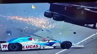 Indy 500 Scott Dixon crash