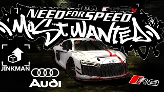 Audi R8 LMS GT4 - Customization | Junkman | Need For Speed Most Wanted 2005 | SHOHAN