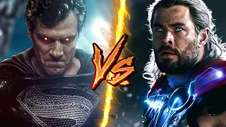 Superman VS Thor - Who Would Win? | MCU vs DCEU