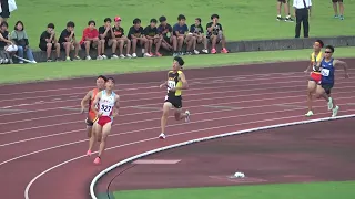 20230709 宮崎県選手権 男子4×400ｍR決勝3組（環太平洋大：3'18"03 ）HD