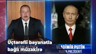 Prezident İlham Əliyev Vladimir Putinə zəng edib - Baku TV