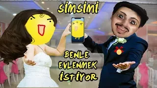 SİMSİMİ BENİMLE EVLENMEK İSTİYOR !! (S*ÇTIM !!!)