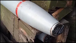 Захоплені українськими силами снаряди 9М22С РФ [Жовтень 2022]