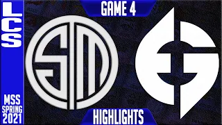 TSM vs EG Highlights Game 4 | LCS Mid Season Showdown Playoffs | Team Solomid vs Evil Geniuses