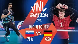 SLO vs. GER - Highlights Week 2 | Men's VNL 2021