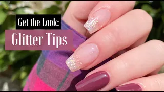 Ombre Glitter Tips with Dip Powder | Revel Nail x @Nailsby__Tessa