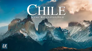 Chile 4K Scenic Relaxation Film | 🇨🇱 Video escénico de Chile 4K | Andes Mountain Range South America