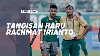 Tangis Haru Rachmat Irianto Usai Melawan Sang Ayah | #PERSIBDAY vs Persebaya