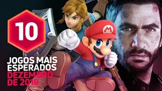 OS 10 JOGOS MAIS ESPERADOS DE DEZEMBRO DE 2018