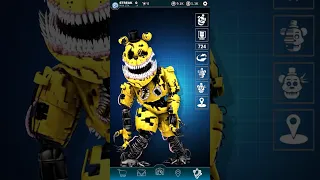 Corrupted Golden Freddy FNaF Workshop Animation