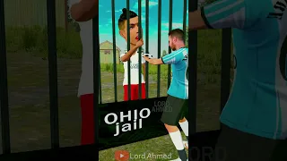 Messi help Ronaldo 😈 FreeFire animation #shorts