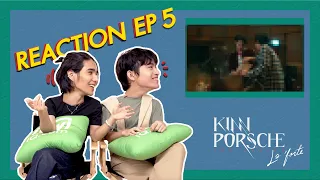 คืนนี้ห้ามพลาด!! คลิปพิเศษ Reaction KinnPorsche The Series La Forte EP5 ที่ iQIYI