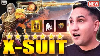 IGNIS X SUIT CRATE OPENING | NEW X SUIT CRATE OPENING | SCORCHING BLESSING AMR | PUBG MOBILE | BGMI