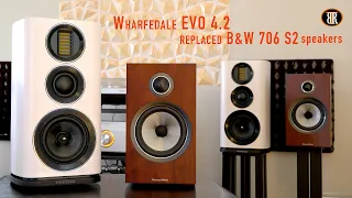 Wharfedale Evo 4.2 & B&W 706 S2 Comparison Review