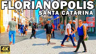 Passeio virtual em Florianópolis, Santa Catarina - 4K a 60fps