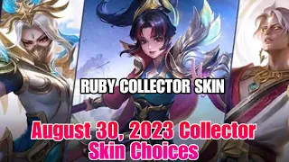 Ruby August Collector Skin Choices Revealed | M4 ECHO Sounds Effect Leak | MLBB