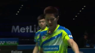 Yonex All England Open 2017 | Badminton QF M2-MD | Goh/Tan vs Li/Liu