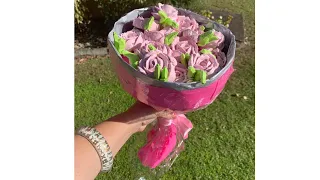 How to make marshmallow flower bouquet