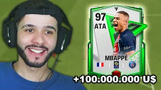 GASTEI TUDO PRA COMPRAR O MBAPPÉ NO FC 24 MOBILE!