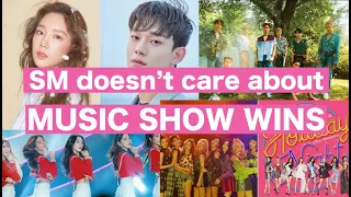 SM Ent. DOESN'T CARE ABOUT MUSIC SHOW WINS | Kpop Theory