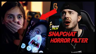 Verfluchter Snapchat Filter! Benutze niemals diesen Snapchat Filter! Verstörende Horror Kurzfilme!