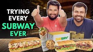 Trying EVERY SUBWAY SANDWICH | The Urban Guide