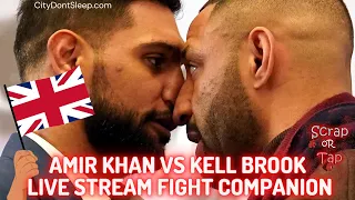 Amir Khan vs Kell Brook full fight! fight companion, reaction & recap.