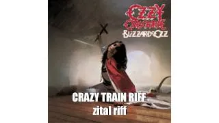 Ozzy Osbourne - Crazy train - intro + riff loop