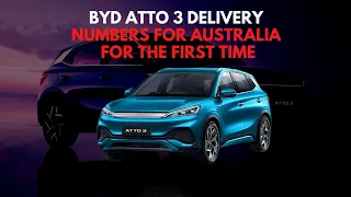 BYD has posted Australian sales figures for the BYD Atto 3