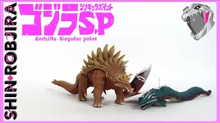 Bandai Movie Monster Series: Godzilla Singular Point - Manda & Anguirus | Double Review