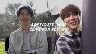 soft/cute jimin clips for editing