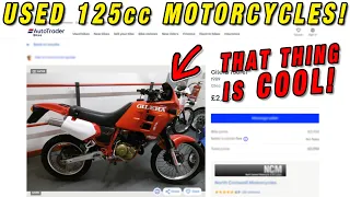 Used 125cc Motorcycles! Many Cool Options!