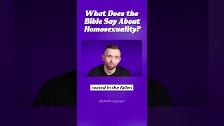 What does the Bible say about Homosexuality? 📖❓🏳️‍🌈