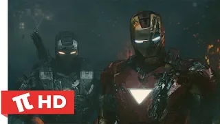 Iron Man 2 | Iron Man vs Savaş Zırhları | (5/5) | HD