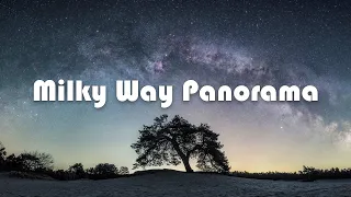 Milky Way Panorama Arch Photography | Galactic Core Rising | Tracking & Stacking