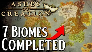 Revealing The 7 Completed Biomes in Alpha 2