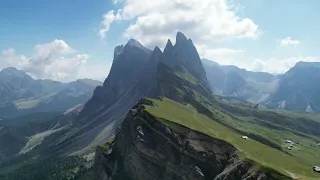 Monte Seceda Dolomites July 2022 DJI mini 3 pro